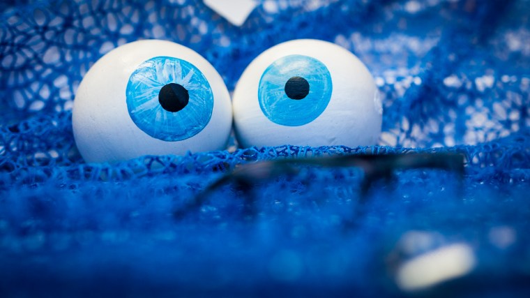 Auge, Augapfel, Augäpfel, Optiker, Schaufenster, Dekoration