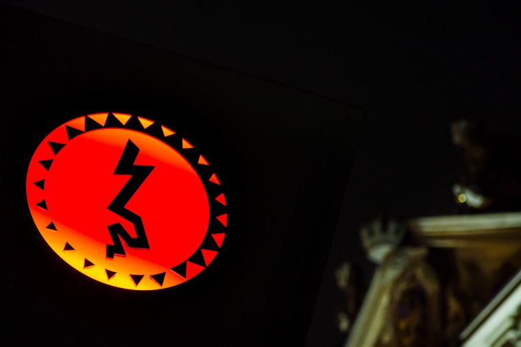 Jüdisches Museum, Berlin, Symbol, Grundriss, Davidstern, Nacht