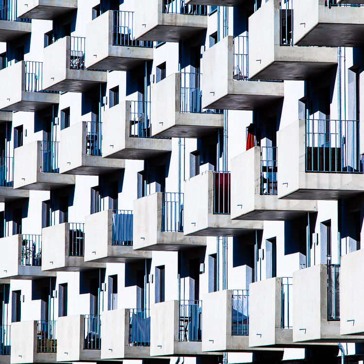 balkon, Haus, Mietwohnung, Wohnung