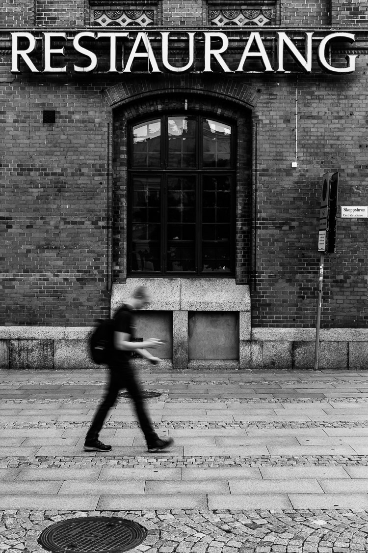 Restaurant, Schweden, Malmö, Streetfoto, Fußgänger