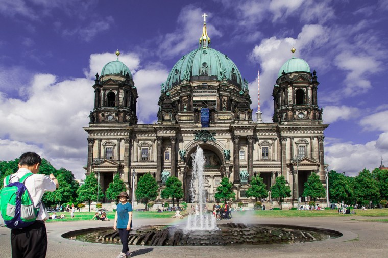 Berlin, Dom, Berliner Dom, Lustgarten, Touristen