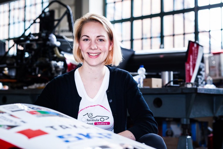 Frau, Porträt, Studentin, Berlin