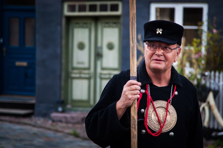 Nachtwächter, Stadtführer, Tourismus, Aeroe, Dänemark