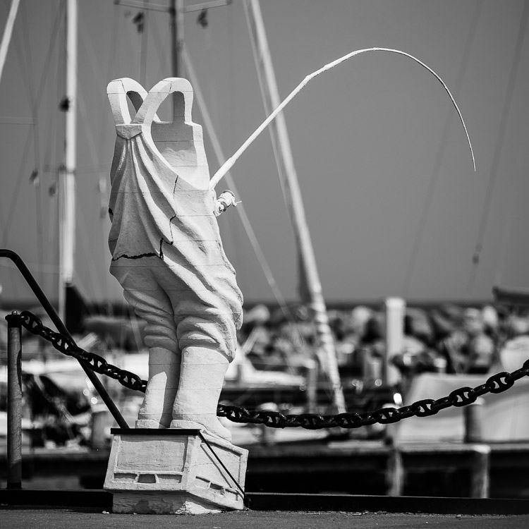 Skulptur, Kunstwerk, Dänemark, Yachthafen, Aeroe