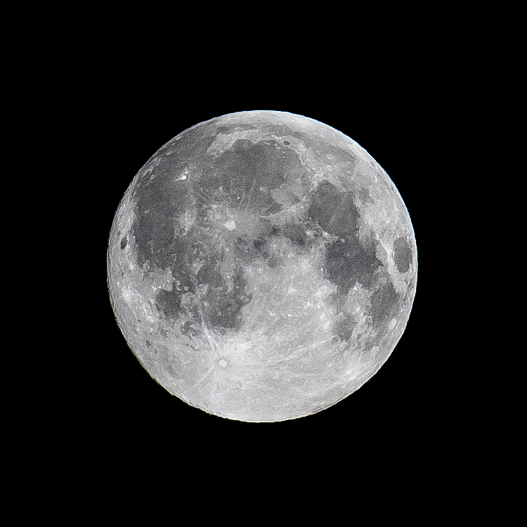 Mond, Vollmond, Nacht