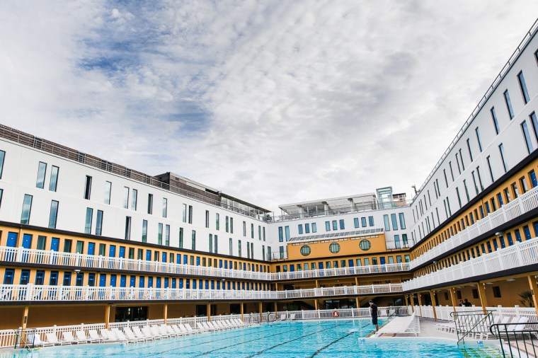 Hotel, Molitor, Schwimmbad, Piscine Molitor