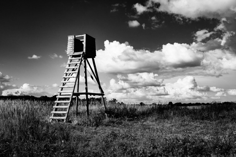 Hochsitz, Feld, Brandenburg
