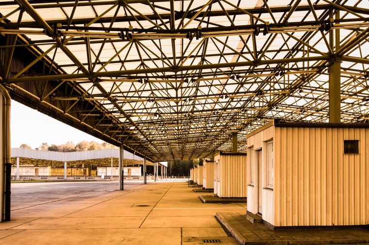 Marienborn, Helmstedt, Transit, BRD, DDR, innerdeutsch, Grenze