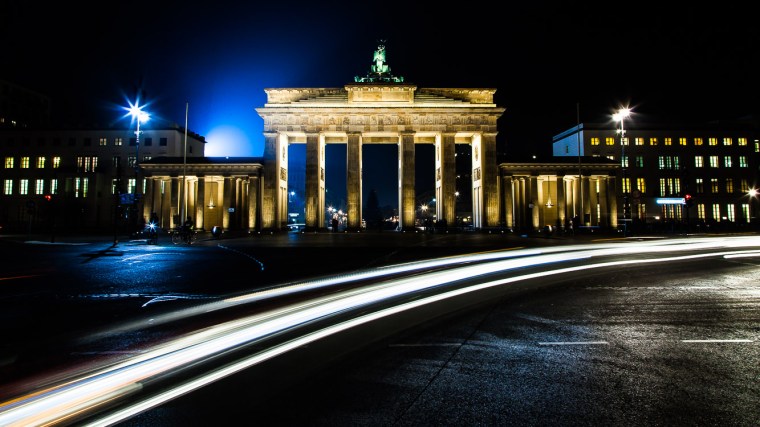 Brandenburger Tor, Berlin, Nacht