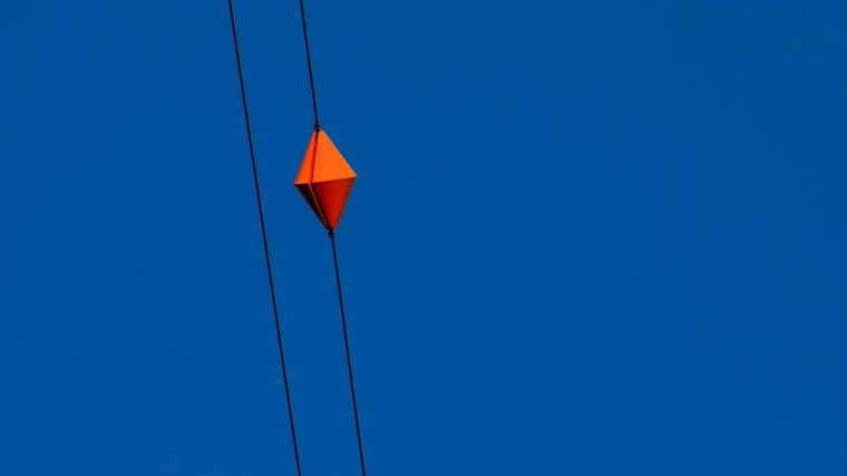 blau, Himmel, Seil, Drahtseil, Sendemast