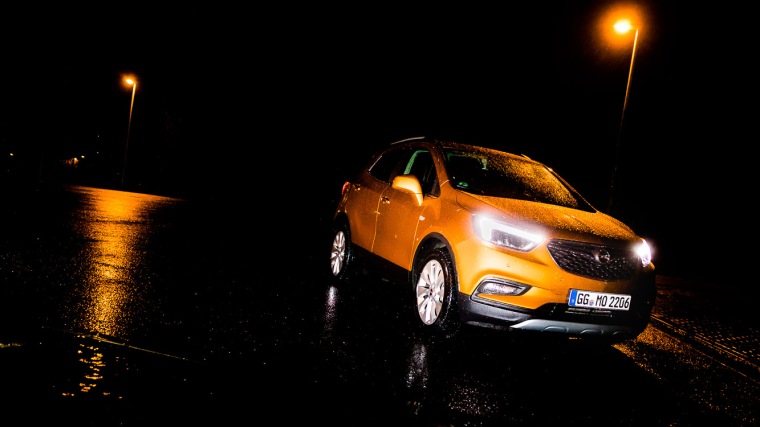 Opel, Opel Mokka X, SUV, Auto, Nacht